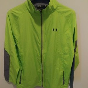 Under Armour Youth XL green/grey light jacket